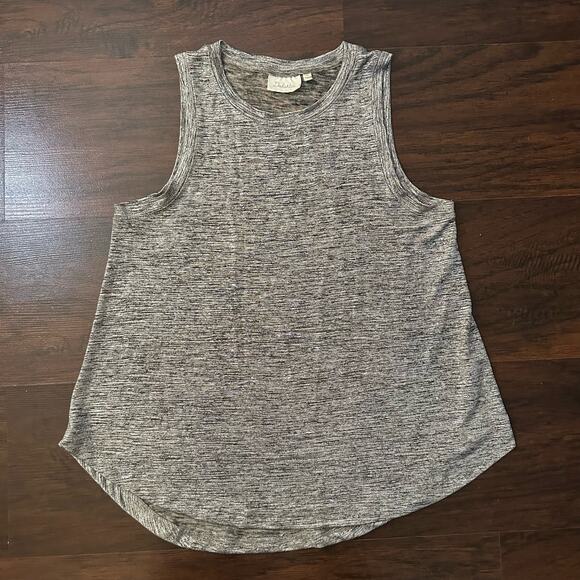 Deletta Anthropologie silver metallic sleeveless top size XS - Picture 7 of 10